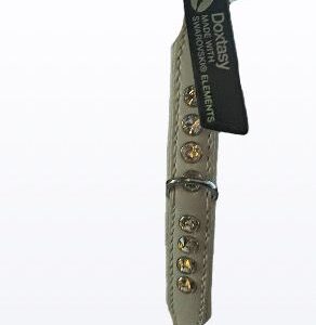 hondenhalsband swarovski wit