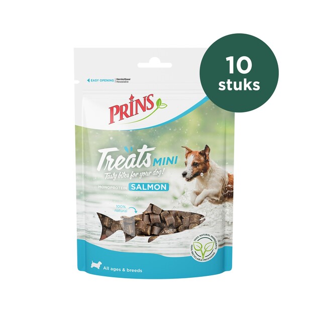 Prins Treats Mini Salmon 10 X 120 gram